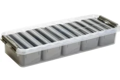 Q - line boîte de rangement 2,5 L avec plateaux amovibles Boîtes En Plastique