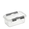 Outlet Q - line boîte de rangement 0,5 L transparent Boîtes En Plastique