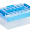 Best Q - line multibox 6 L bleu Boîtes En Plastique
