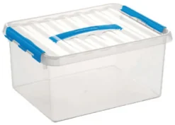 Hot Q-line box bleu 15 L Boîtes En Plastique