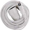 Sale Rallonge 10 m blanc 2 x 0,75 mm Rallonges Et Adaptateurs