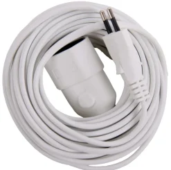 Sale Rallonge 10 m blanc 2 x 0,75 mm Rallonges Et Adaptateurs