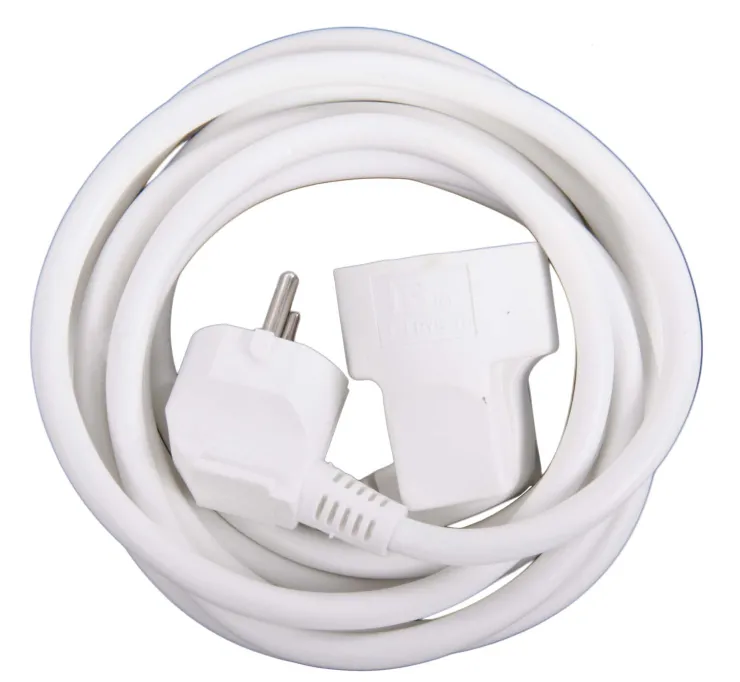 Outlet Rallonge 3 m blanc 3 x 1,5 mm 16 A Rallonges Et Adaptateurs