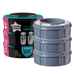 Recharge 3Pack pour poubelle Twist & Click Toilettes Et Accessoires