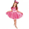 Discount Robe de déguisement Minnie Mouse - Rose à pois blancs - Taille 128 Enfant Déguisements Enfants