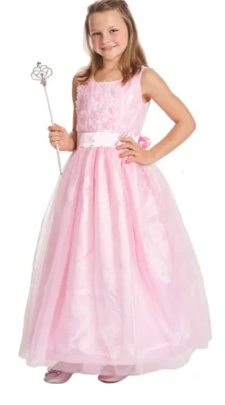 Robe De Princesse Rose - Taille 128 Enfant Déguisements Enfants