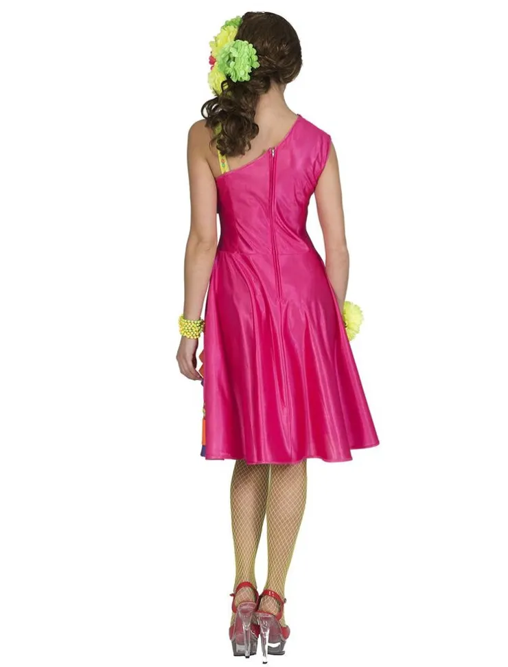 Hot Robe de samba Carribean Cindy - Taille 32/34 Déguisements Adultes