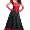 Hot Robe Déguisement Saloon Girl - Taille 44/46 Déguisements Adultes