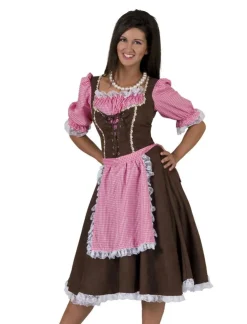Best Robe Dirndl Tyrolienne Sexy Eve - Taille 44/46 Déguisements Adultes