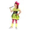 New Robe enfant fluo des années 80 Kiss The Girl - Taille 164 Enfant Déguisements Enfants