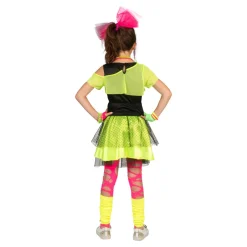 New Robe enfant fluo des années 80 Kiss The Girl - Taille 164 Enfant Déguisements Enfants