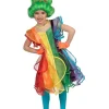 Outlet Robe enfant Princesse Arc-en-ciel - Taille 128 Enfant Déguisements Enfants