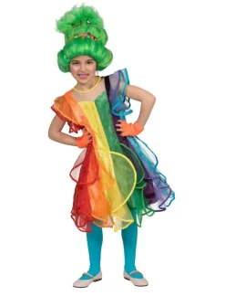 Outlet Robe enfant Princesse Arc-en-ciel - Taille 128 Enfant Déguisements Enfants