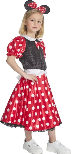 Best Robe Minny Mouse - Taille 128 Enfant Déguisements Enfants