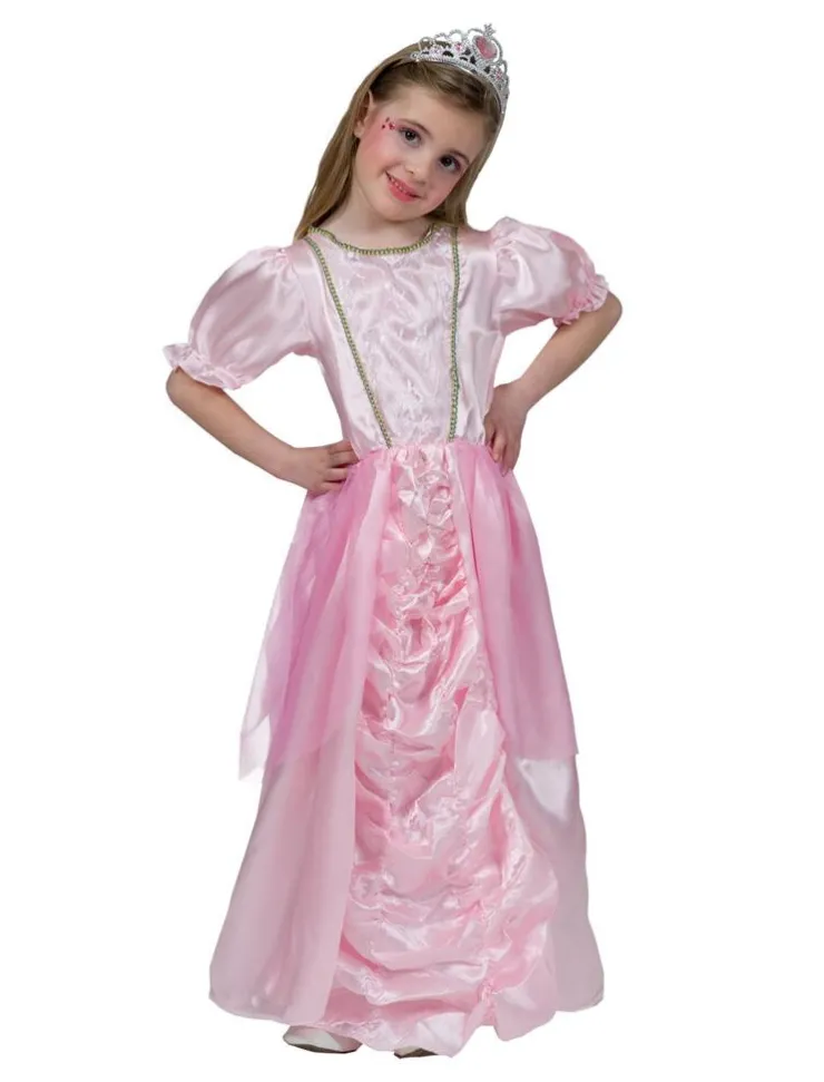 Clearance Robe Princesse des Contes de Fées Rose - Taille 104 Enfant Déguisements Pour Bébés Et Jeunes Enfants