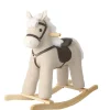 Best Rocking Horse beige avec son Activités Et Détente