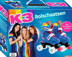 Hot Rollerblades K3 Arc-en-ciel - taille 34-37 Patin À Roulettes Et Skeelers