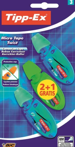 Best Ruban correcteur Micro Tape Twist 2 + 1 gratuit Correcteurs