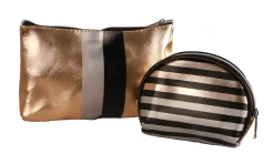 Online Sac de Toilette + Mini Or Rayures Sacs De Toilette Et Beautycases