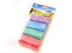 Hot Sachet hygiénique pattes pastel 4 x 20 pièces Soins