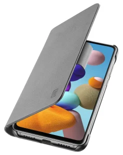 Sams Gal A21S Case Book Blk Accessoires Smartphone