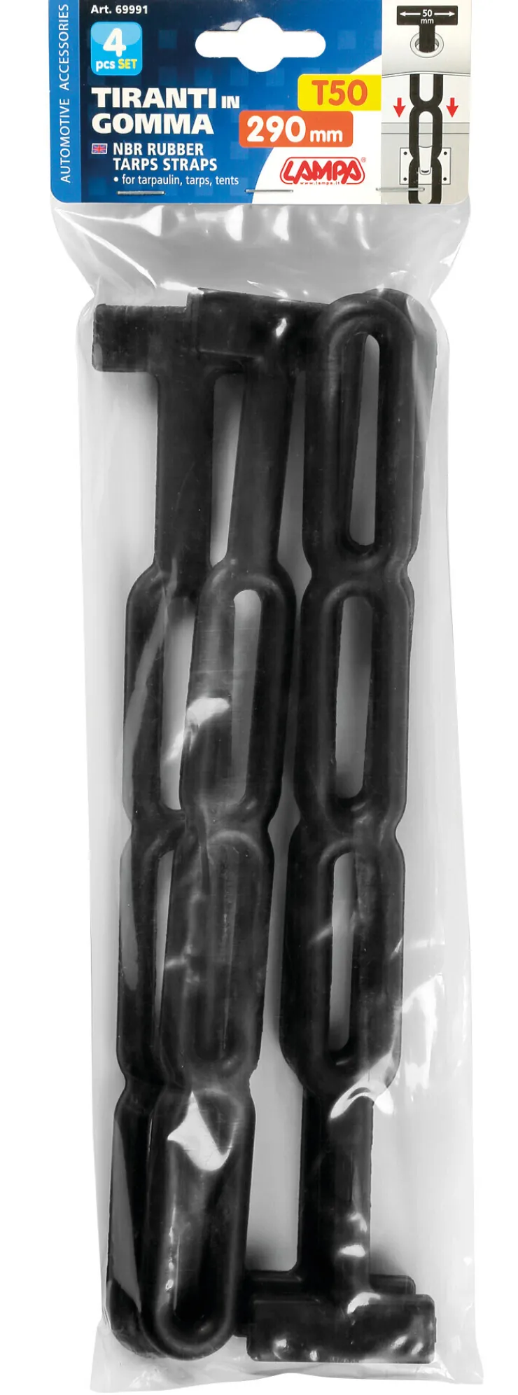 Clearance Sangle de Fixation en Caoutchouc 29cm Coffres De Toit