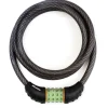 Serrure cable lumineux avec combinaison de chiffres Accessoires Vélo
