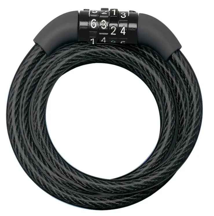 Best Serrure cable vélo 1,20 m avec code Accessoires Vélo