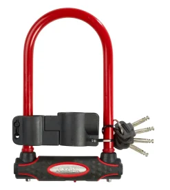 Clearance Serrure vélo u-bar avec 4 clés Accessoires Vélo