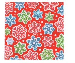 Outlet Serviettes Flocon Neige 33X33 cm 20 Pcs Être À Table