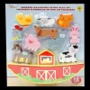 Hot Set animaux de ferme en bois Jouets En Bois