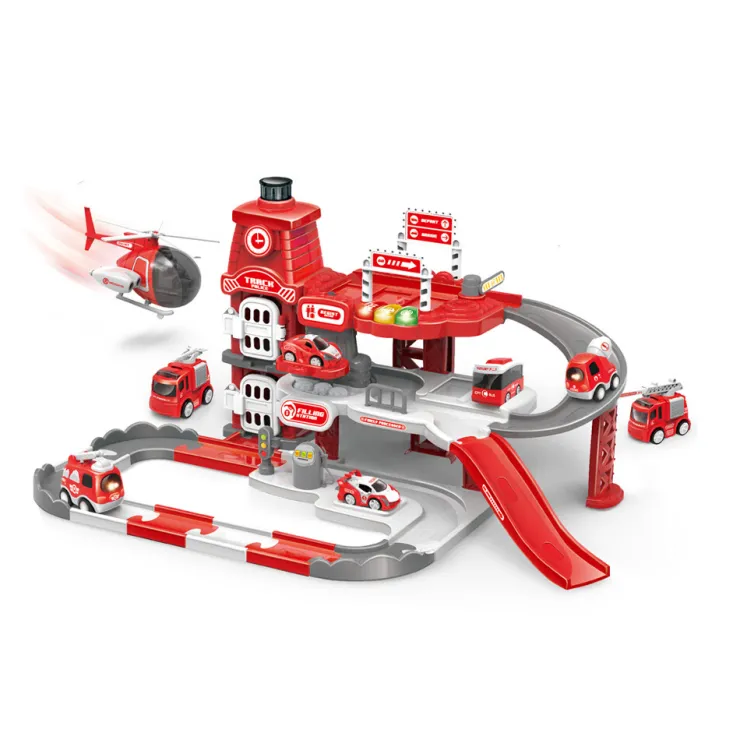 Discount Set caserne pompiers Véhicules