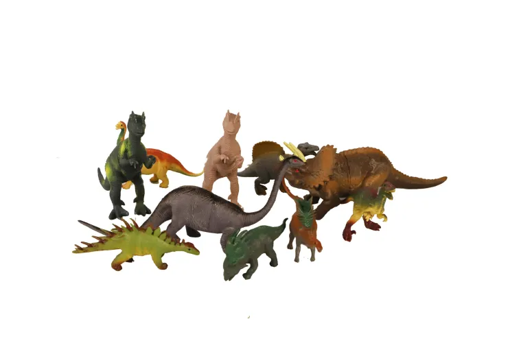 New Set de dinosaures 10 pièces Sets À Jouer Figures Et Animaux