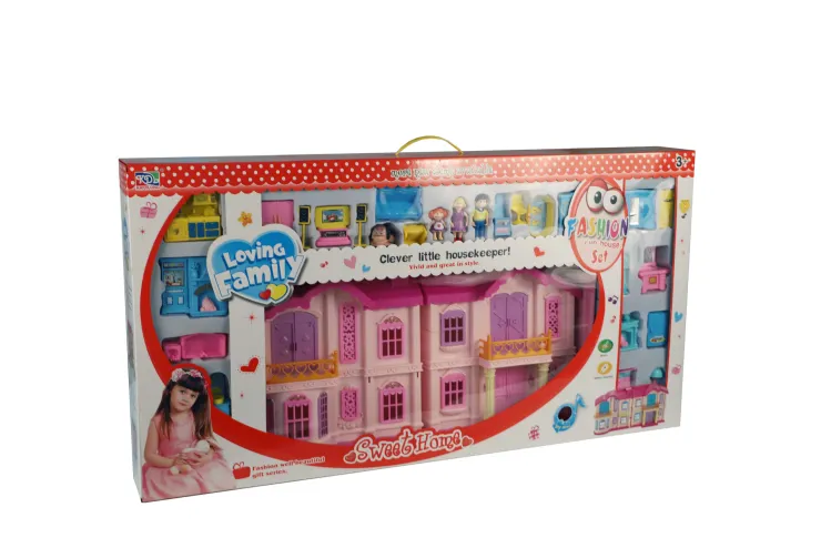Discount Set de Jeu Maison Loving Family Sets À Jouer Figures Et Animaux