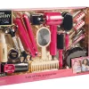 New Set de Salon de Coiffure - 17 pièces Jeu De Rôle