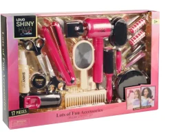 New Set de Salon de Coiffure - 17 pièces Jeu De Rôle