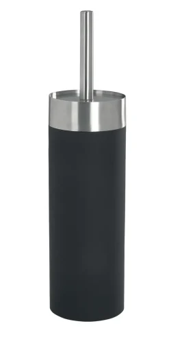 New Set wc Creta noir Accessoires De Toilette