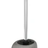 Set wc Pebble stone gris Accessoires De Toilette
