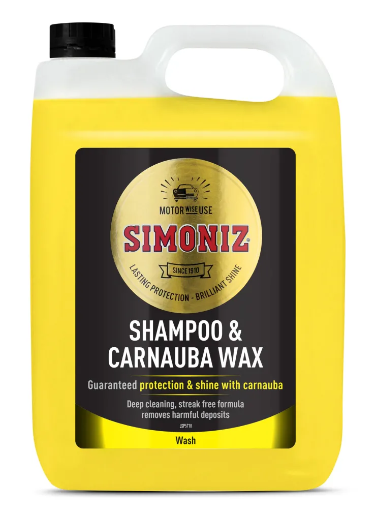 Best Shampooing et carnauba wax 5 l Nettoyage Extérieur