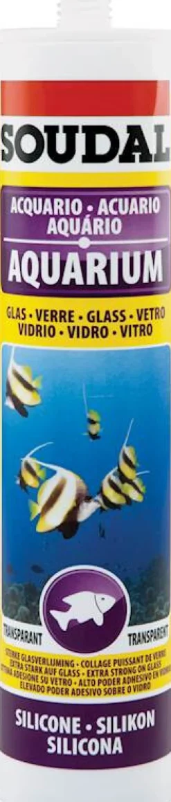 Sale Silicone pour aquarium transparent 310 ml Colle