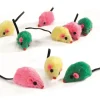 Souris en peluche colori 5 cm Jouets