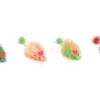 Online Souris poil long arc ciel 6,5 cm Jouets