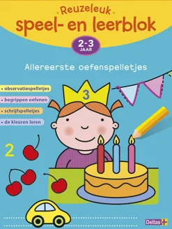 Sale Speel- en leerblok: allereerste oefenspelletjes Enfant Livres Pour Enfants|Manuels Scolaires