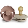 Best Sucette Marguerite Latex Blush/CreamT2 (2 stuks) Tétines Et Attache-tétines