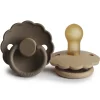 Hot Sucette Marguerite Latex Croissant/Portobello T1 (2 stuks) Tétines Et Attache-tétines