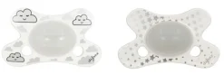 Hot Sucette Natural 0-6 mois - Glow in the Dark (1 pièce) Tétines Et Attache-tétines