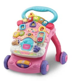 Clearance Super trotteur trotte-bébé rose 2en1 Trotteurs|Trotteurs