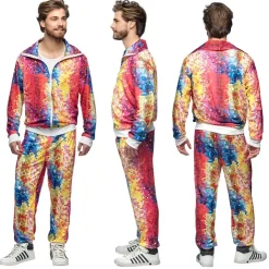 Hot Survêtement Disco Homme - L Déguisements Adultes
