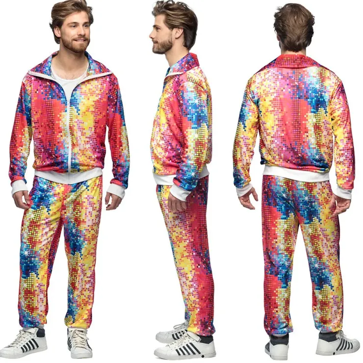 Hot Survêtement Disco Homme - L Déguisements Adultes