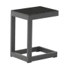Hot Table d'appoint carrée Jamina - 30x40xH50cm - Aluminium - Anthracite Tables De Jardin|Meubles De Jardin